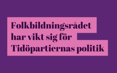 Folkbildningsrådet har vikt sig för Tidöpartiernas politik